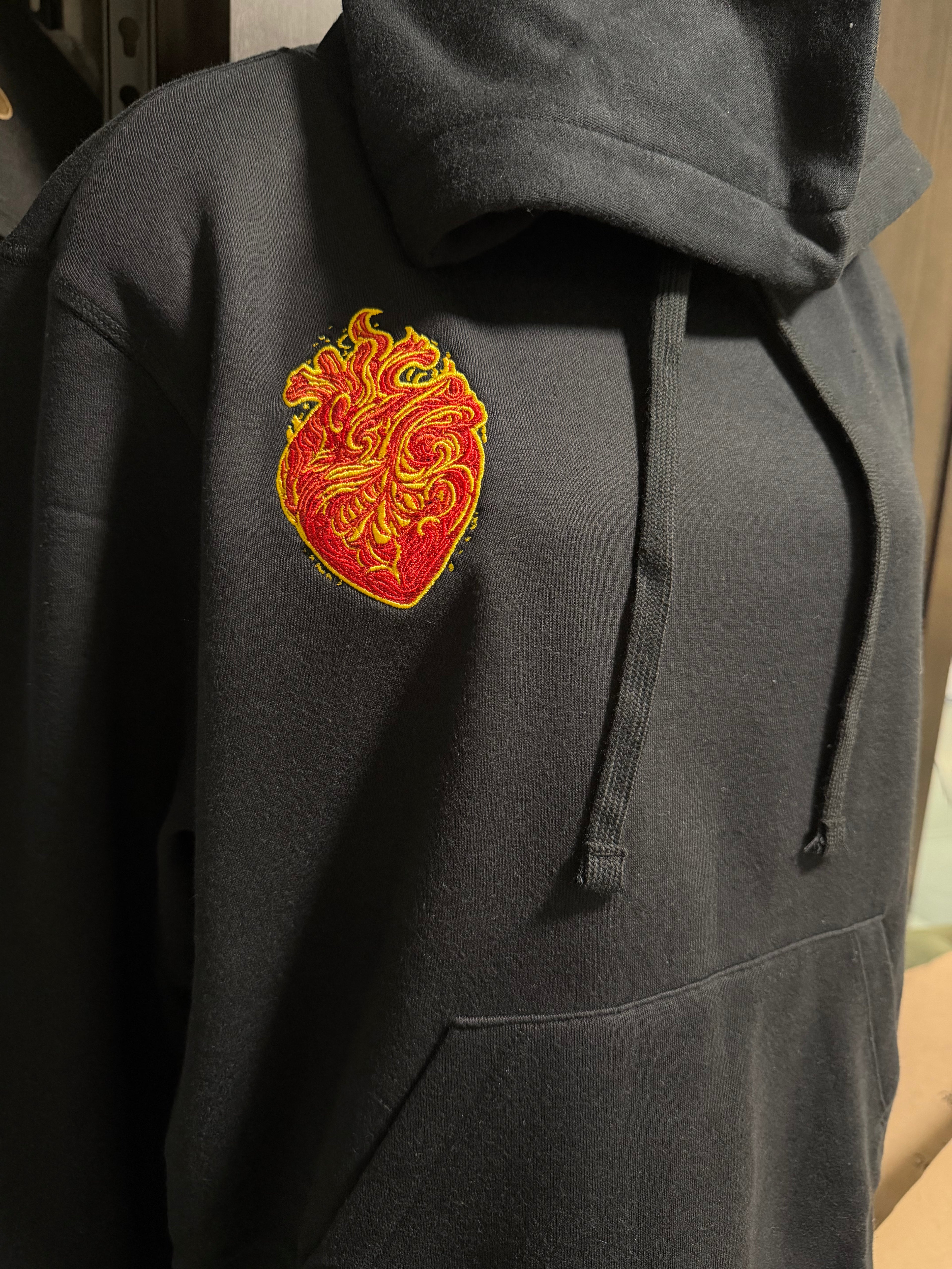 Fire Heart Hoodie 🔥 In Your Element Collection | Limited Drop